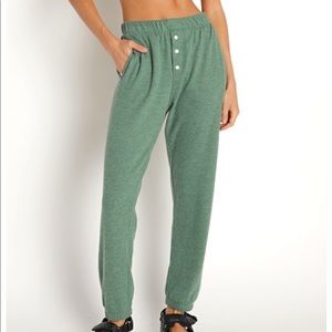 DONNI Henley joggers in Green
